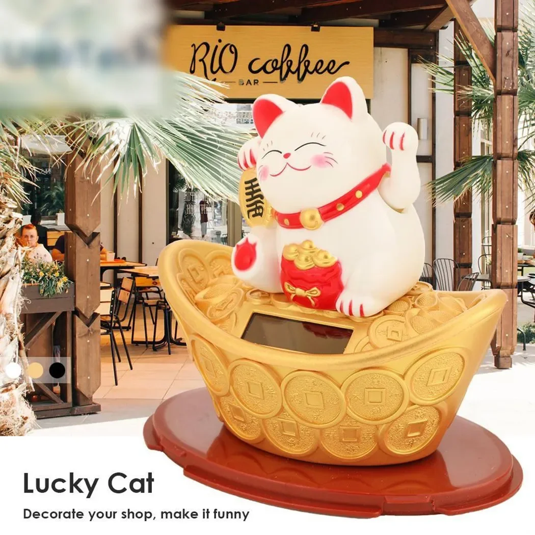 Renewable Energy Engineering - Lucky Cat Cat Wealth Cat Солнечная