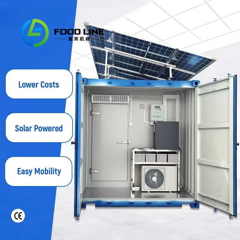 Renewable Energy Industry - Промышленный солнечный контейнер-холодильник 20 футов на
