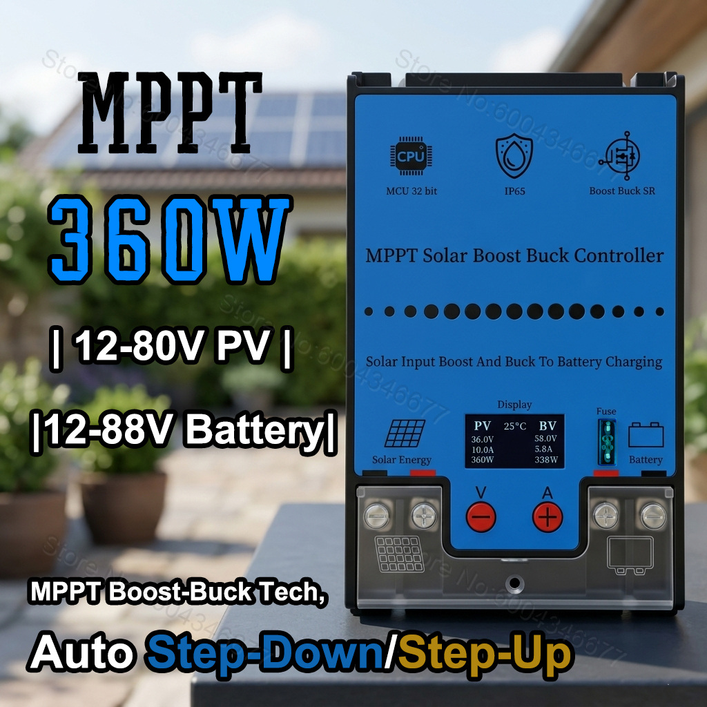 Flexible Solar Panel - MPPT контроллер заряда солнечных батарей Buck-Boost